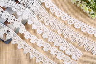 廠家直銷 爆款白色水溶牛奶絲花邊，打造精致飾品與服裝輔料新風尚